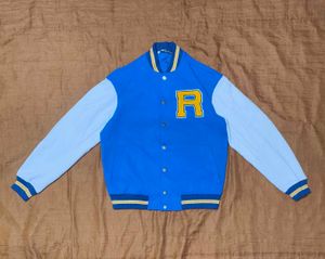 Zara &#39;R&#39; Patch Varsity Bomber