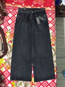 Nautica Black Wide Leg Jeans