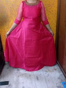 One Piece Gown With Dupatta