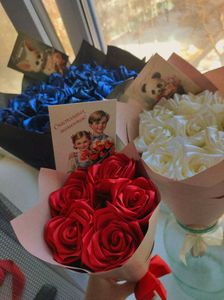 Handmade Ribbon Rose Bouquet 💐🦋🌹