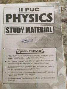 Class 12th Physics Study Material