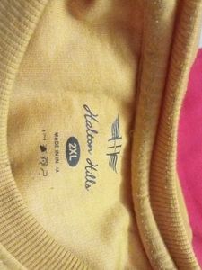 Beyond Blessed Yellow Sweatshirt With No Damage.