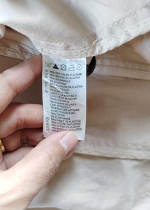 H&amp;M Vintage Belted Beige Jacket