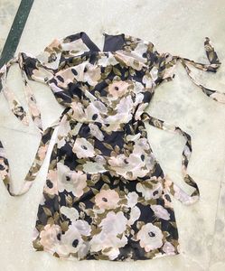 A-line mini dress
