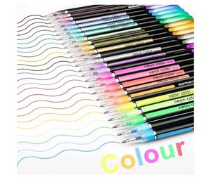 Neon Color Gel Pens - 48 Pack