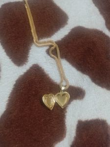 Vintage Heart Photo Necklace