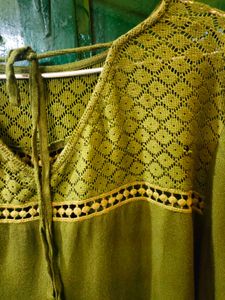 Max olive green full sleeve top