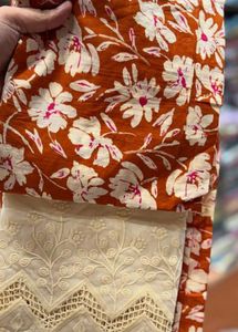 Cotton Kameez Chicken Pajame