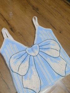 Crochet Bow Tank Top