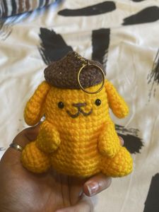 Pompompurin Crochet Plush