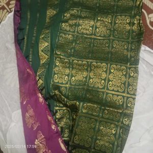 Cotton Silk Saree With Blouse Pices