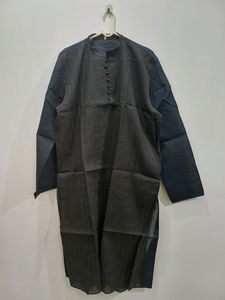 Kurta Chudidar Set (Black)