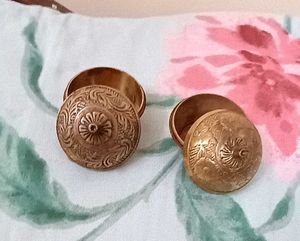 Vintage Brass Haldi Kumkum storage