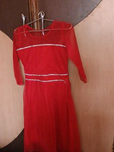 Red Mini Dresses Only Diamond Strip Is Little Out