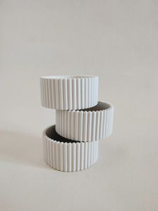 Tray With Ribbed Jar