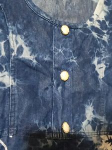 Blue Anarkali Dress
