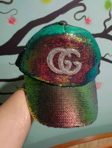 Sparkly Sequin Cap