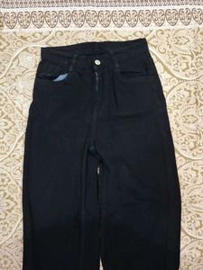 Black Straight Leg Jeans