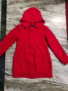 Red Long Blazer For Women