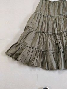 Tiered Ruffle Skirt