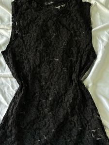 Raven Lace Top