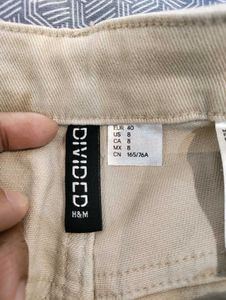H&amp;M Women Wide Twill Trousers