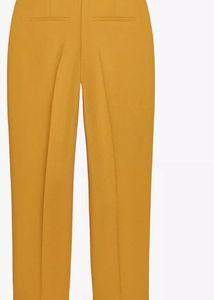 Mustard Yellow Formal Trousers