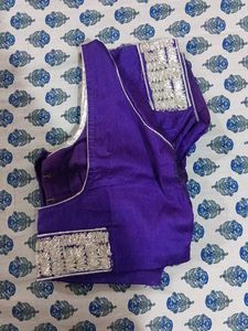 Purple Embellished Blouse