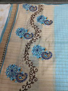 Cotton Silk Party Wear Saree