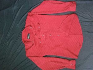 Red Patterned Shirt
