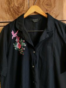 Black  Shirt Size-46