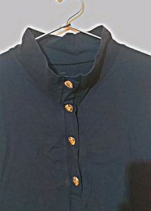 Black Sleeveless Top / Size - L