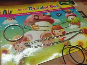 Accessories +Free Drawing Book ( New)