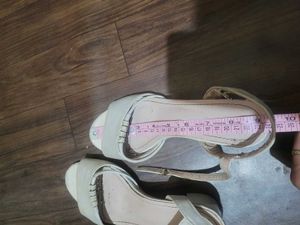 White Heels Sandals