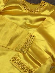 Yellow Salwar Kameez Set