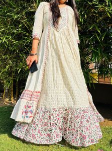 Elegant Printed Kurta Set