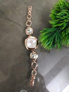 Elegant Rose Gold Watch