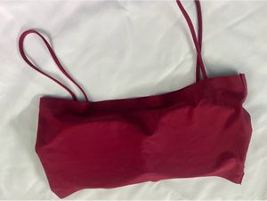 Red Bralette Top