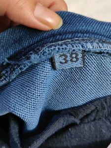 Dark Blue Denim Jeans