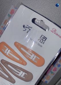 Colorful Hair Clips - New