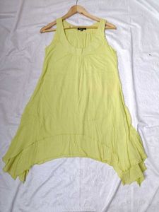 Yellow Layered Tunic Top
