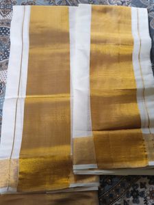 Traditional Kerala Set Saree And Blouse