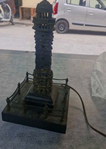 vintage brassTemple Showpiece with Lights