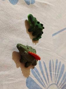 Vintage Crocodile &amp; Alligator Toy Figures