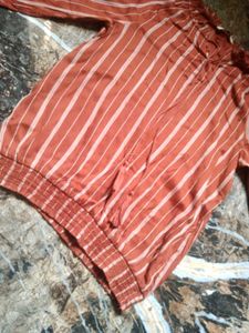 Striped Long Sleeve Top