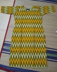 ZIGZAG PATTERN KURTA💛