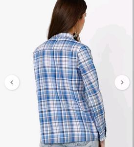 DNMX Checked Shirt With Patch Pocket