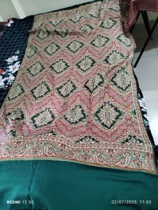 Vintage Embroidered Shawl