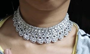 Sparkling Rhinestone AD Jewellery Set