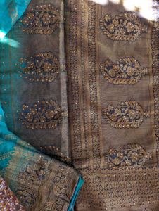 Elegant Striped Sari Blouse